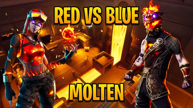 🔴Red Vs 🔵Blue - Molten