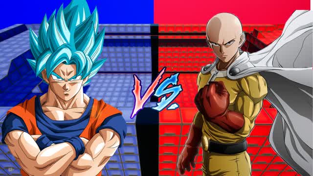 GOKU VS SAITAMA RED VS BLUE đŽđ”