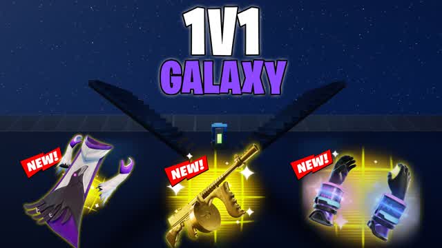 1V1 GALAXY BUILD FIGHTS MAP đ