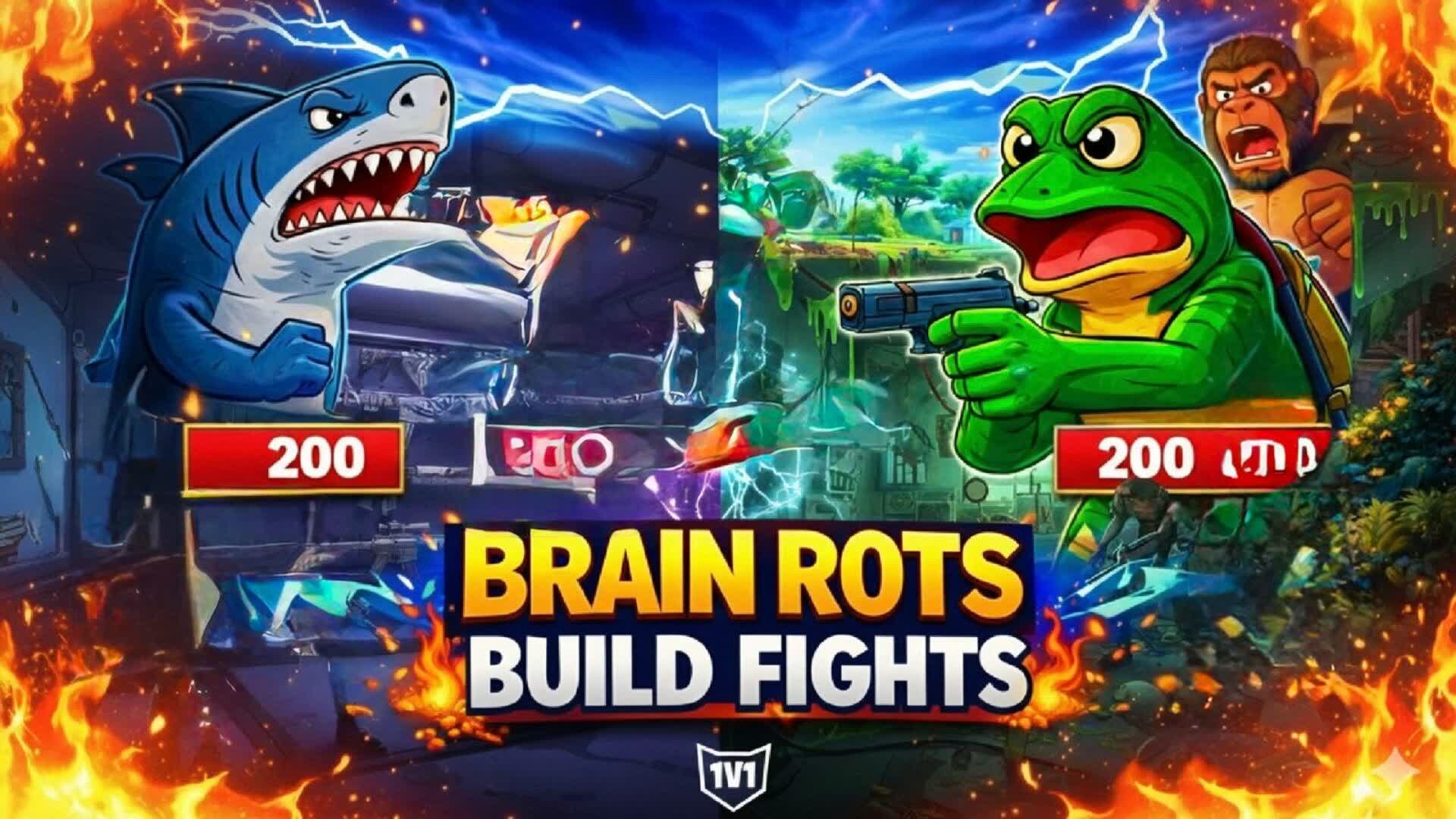 🏆 BRAINROTS CHAOS BUILD FIGHTS 1V1 🐸