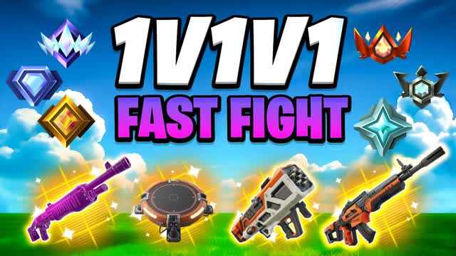 1V1V1 FAST FIGHT FFA