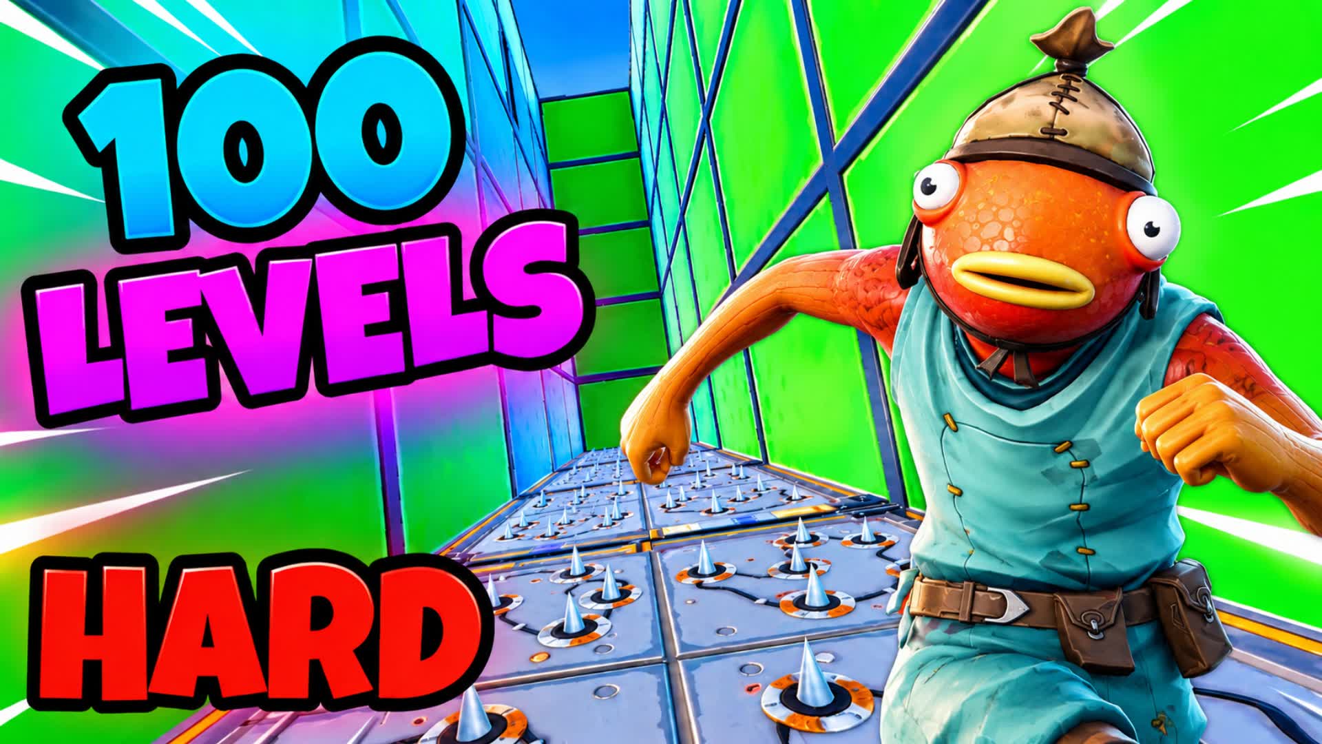 100 HARD LEVELS 😈 - Fortnite island 5345-7645-1151 by ASTED_yt シ