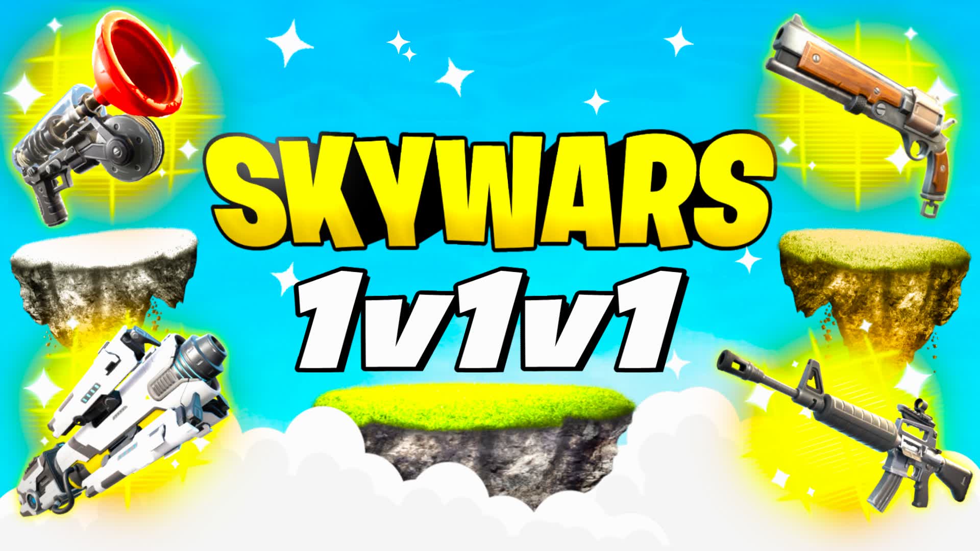 1v1v1 SKYWARS FREE FOR ALL