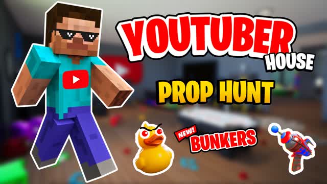 🔴YOUTUBER HOUSE PROP HUNT🔴