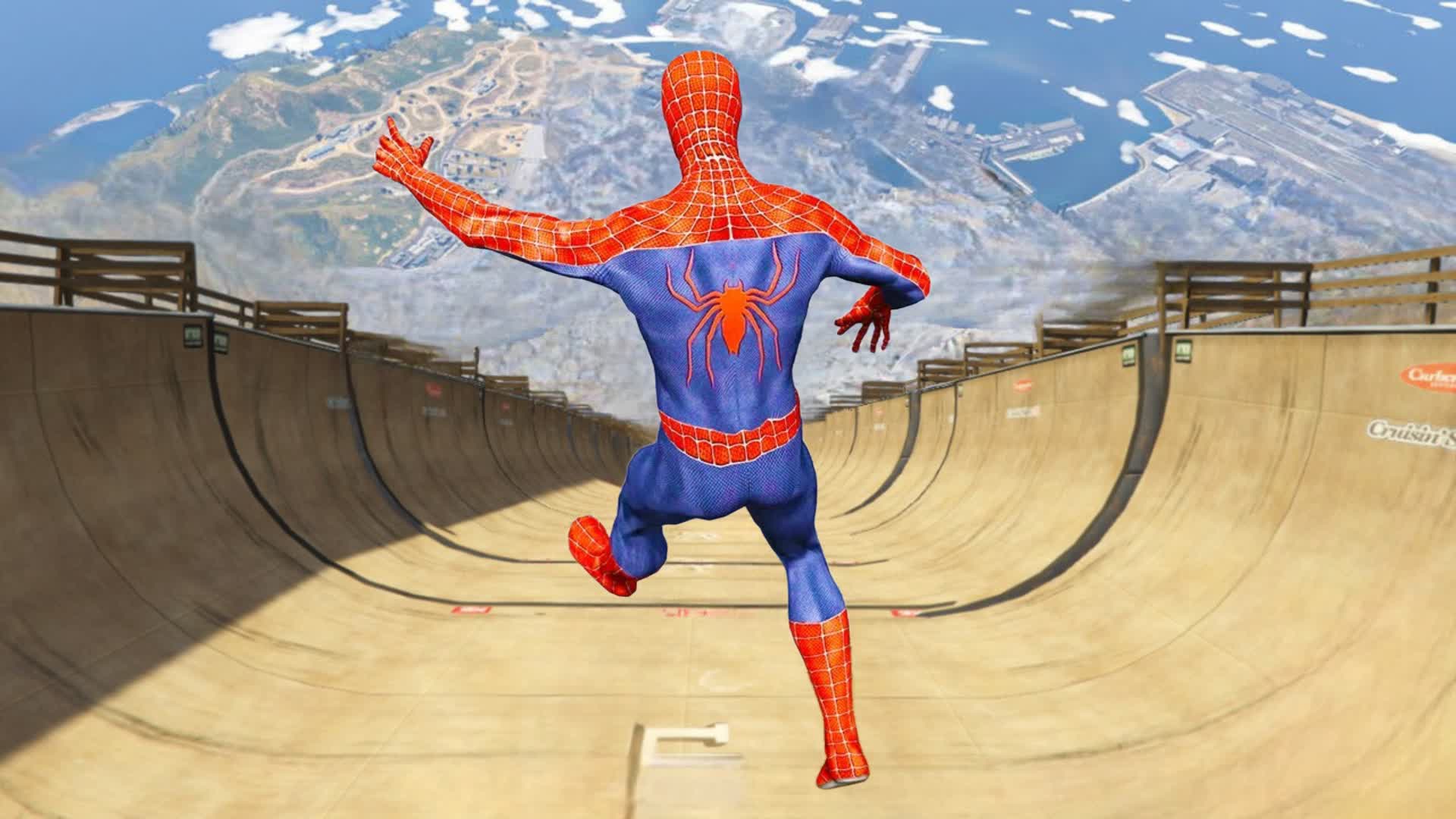 SPIDER MEGA RAMP 🕷️