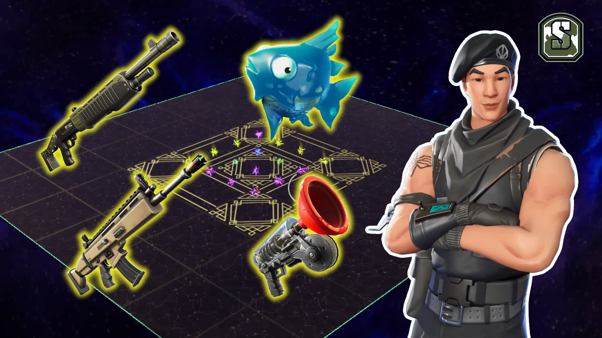 🔥 Free Build Map - Nebula 💫