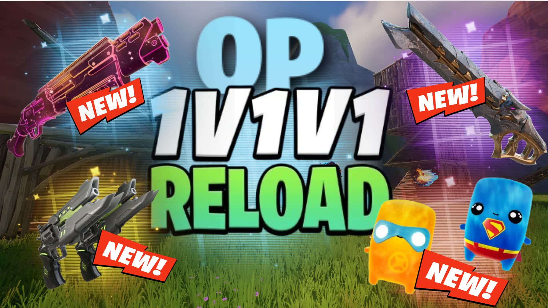 1v1v1 RELOAD OP ALL GUNS