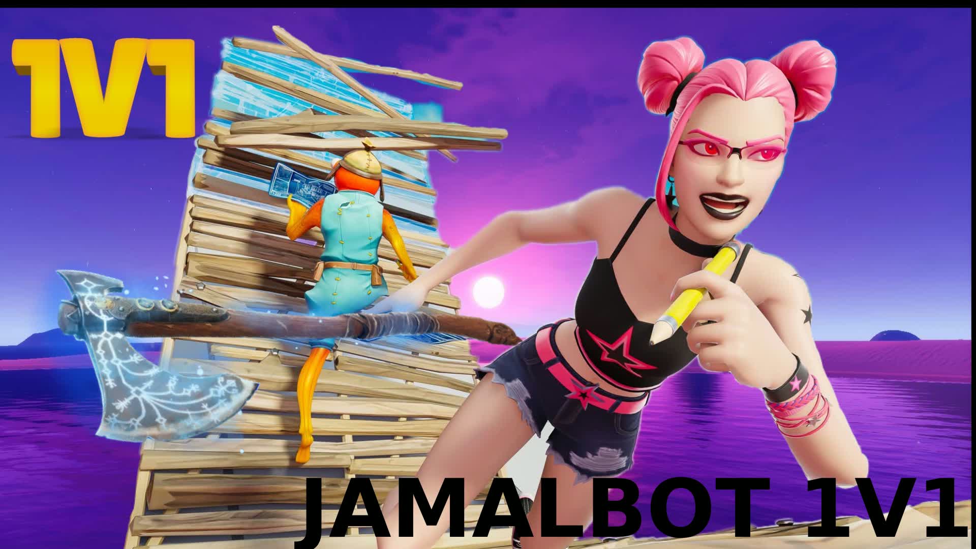 JAMALBOT 1V1 FREE FOR ALL