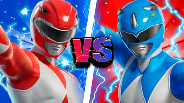 🔴🔵SUPERPOWERS RANGER WAR🔴🔵POL1R