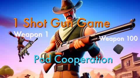1 Shot Pod Cooperation Gun Game