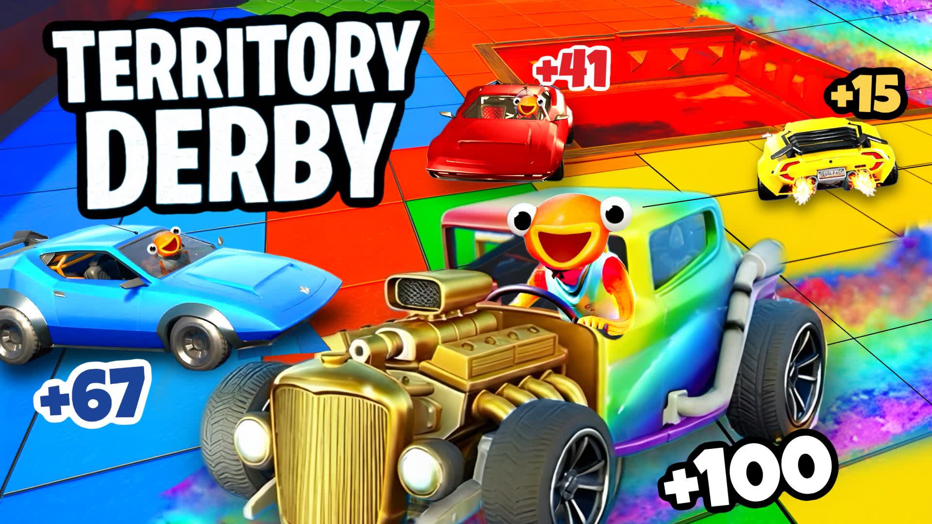 Territory Derby - Color Car Game Drop thumbnail