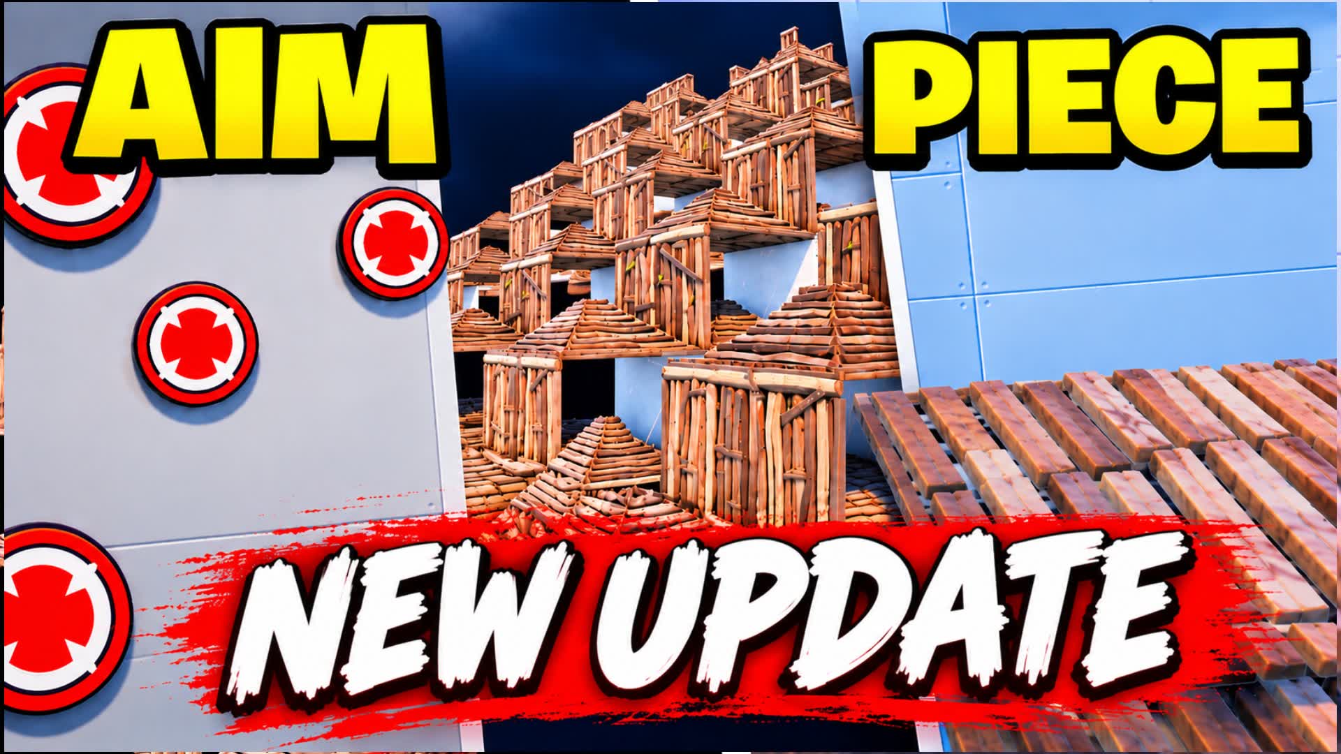 🎯AIM Y PIECE PRACTICE & MECHANICS — Fortnite island 0465-9054-5659 by CYBRIX.
