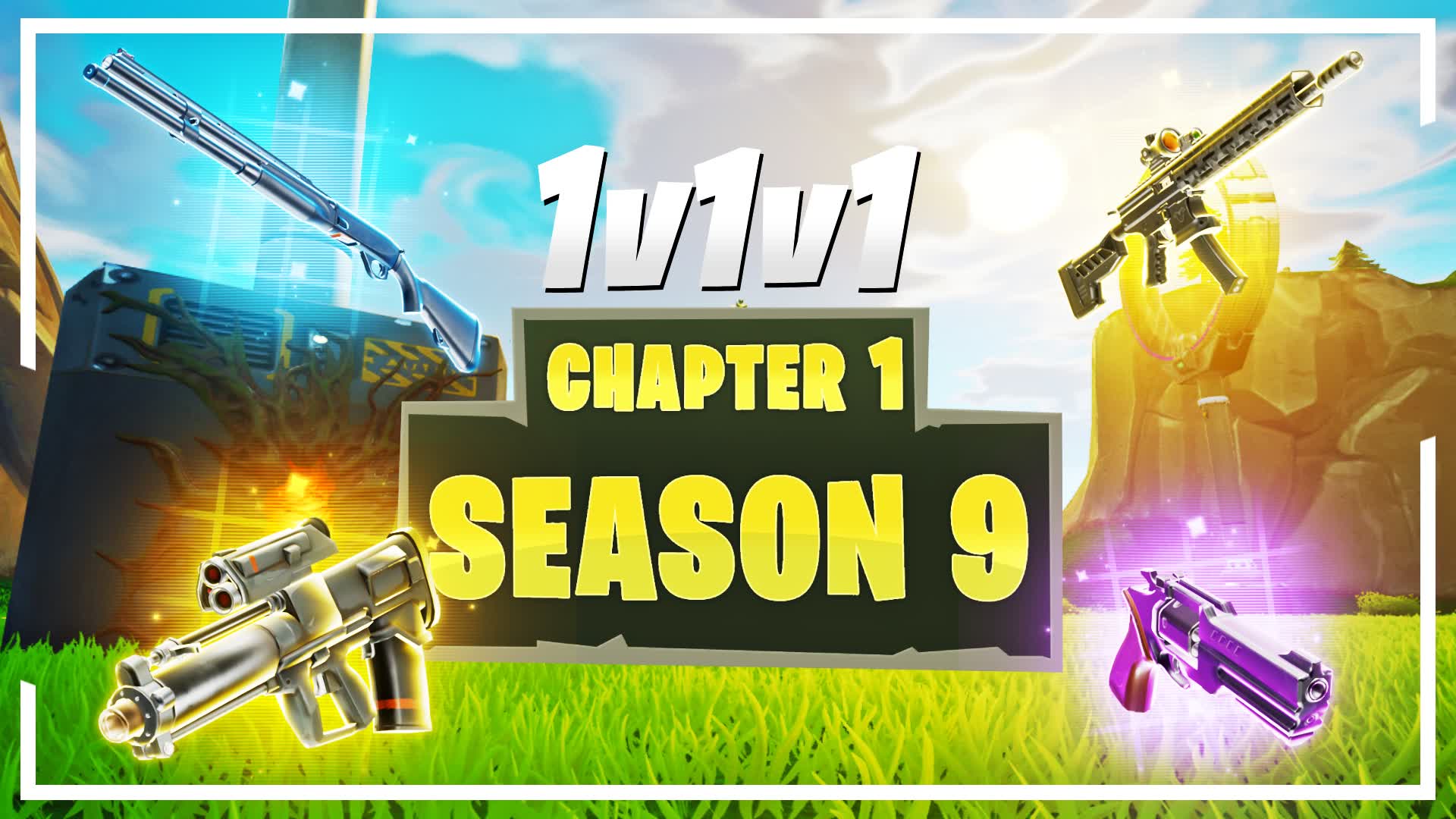 1v1v1 Chapter 1 Season 9 | FFA PvP Arena