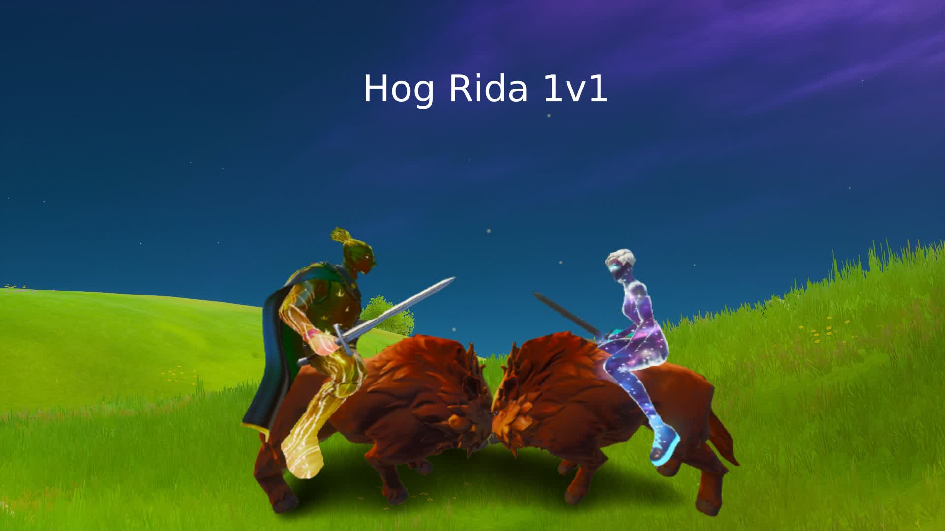 Hog rida warrior fights! 5620-2045-0989 by gwt - Fortnite Creative Map ...
