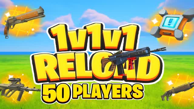 RELOAD 1V1V1 (49 PLAYERS VS YOU)