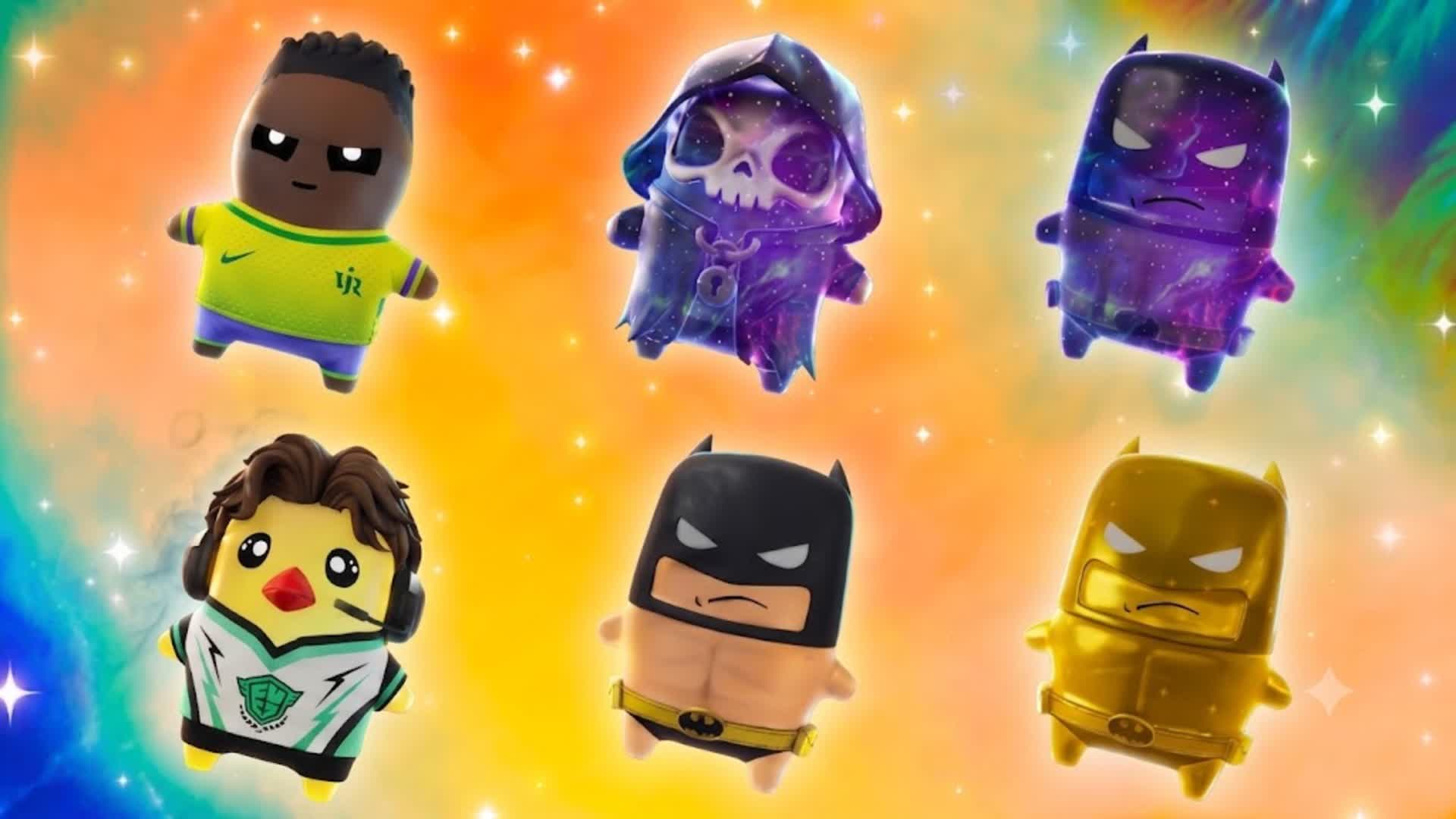 RED VS BLUE BATMAN VERSION