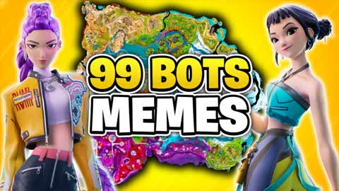 KPOP HUNTERS 99 BOTS ROYALE FREE FOR ALL