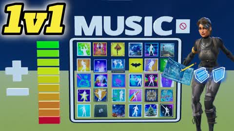 1v1 BUILD FIGHT WITH MUSIC - CHAPTER 1💎