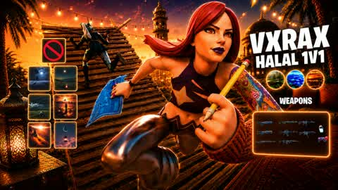 1V1 BUILD FIGHT HALAL 🌙 [VXRAX]