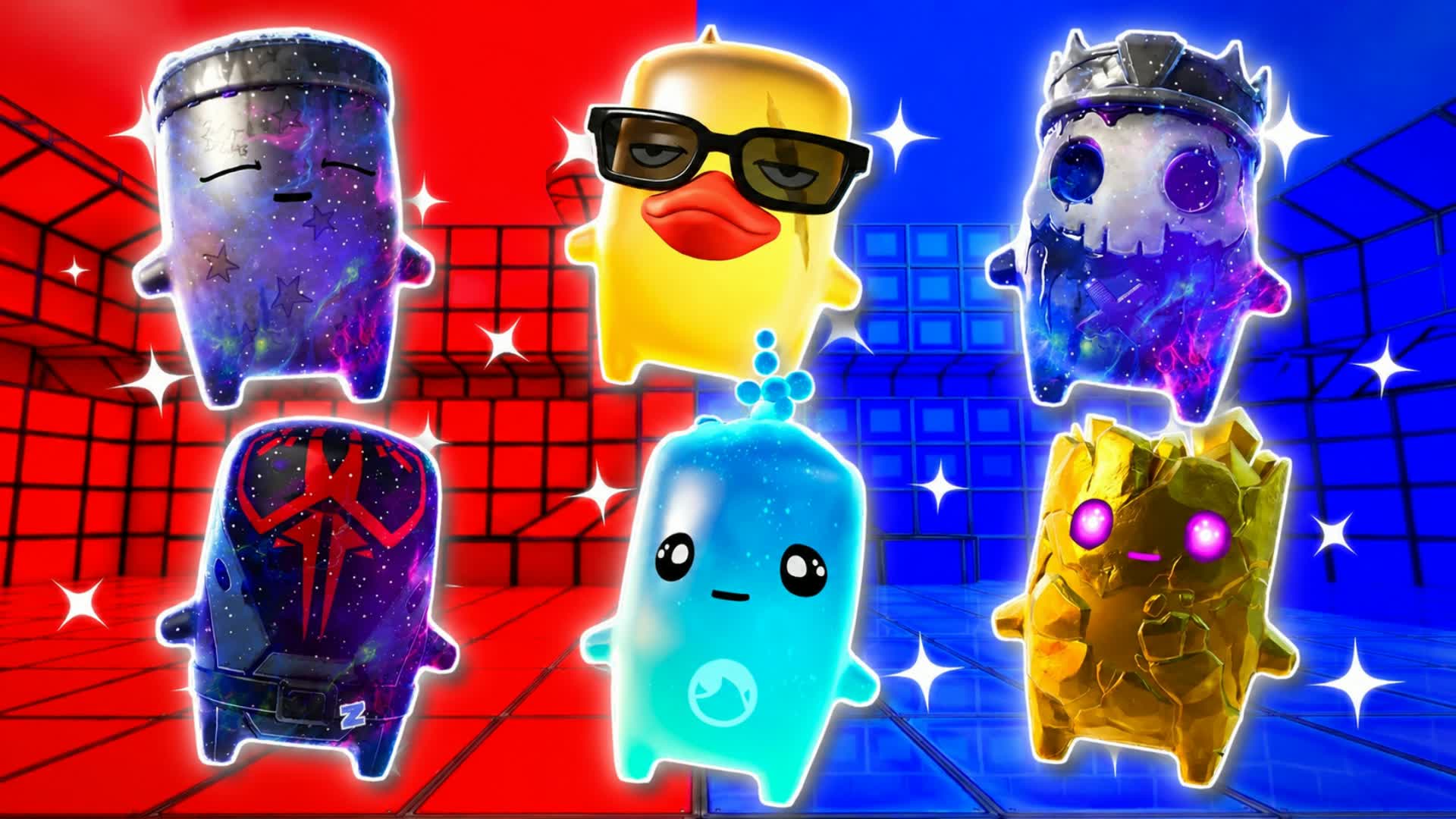 AURA CRAZY RED VS BLUE