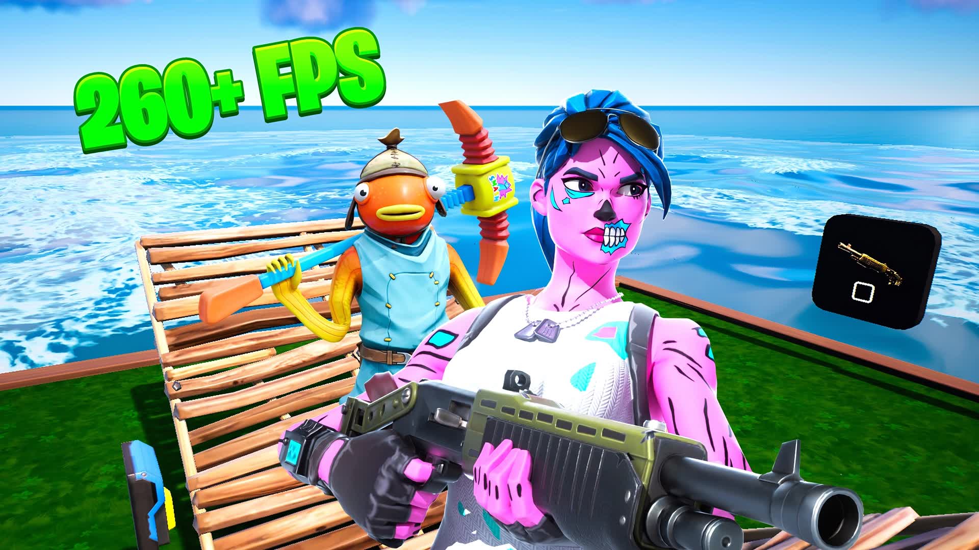 High FPS 1V1 🎮 744397275414 by abomenna Fortnite