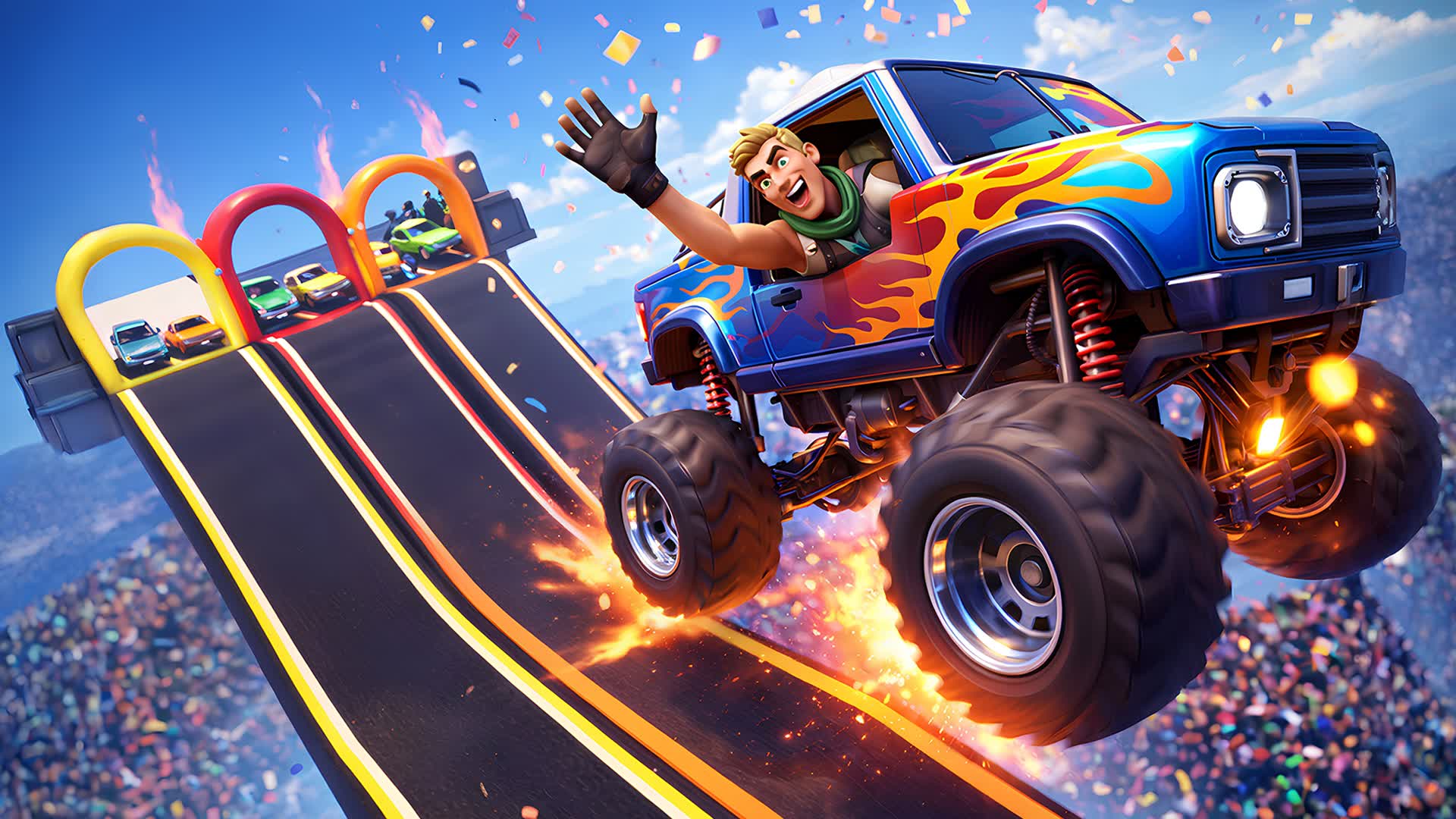 Crazy Cars Mega Ramp TURBO🔥🚗🔥