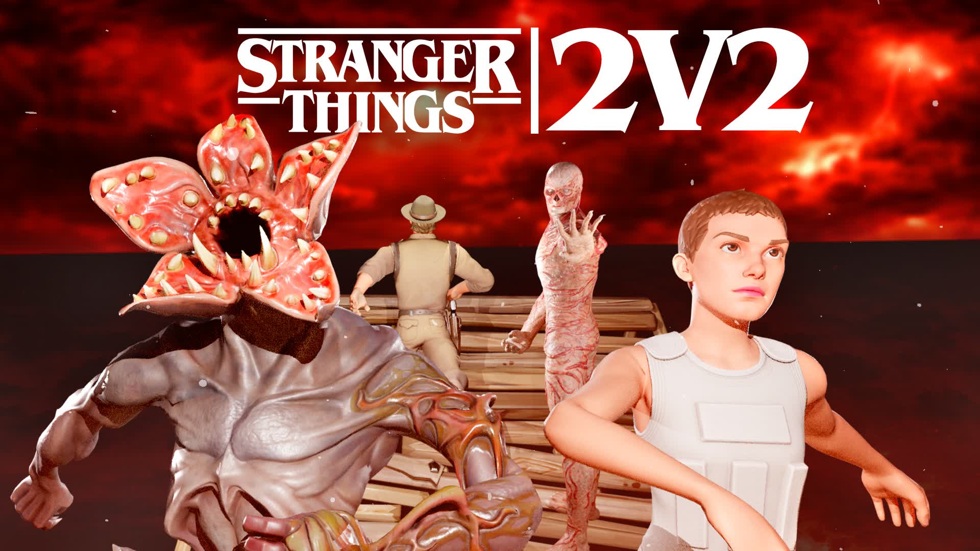 STRANGER THINGS 2対2 BUILD FIGHT 🕰️ [PVP]