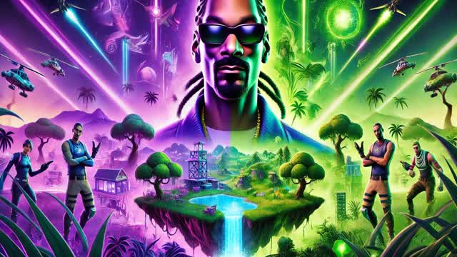 GREEN VS PURPLE/ Snoop Dogg version🦮