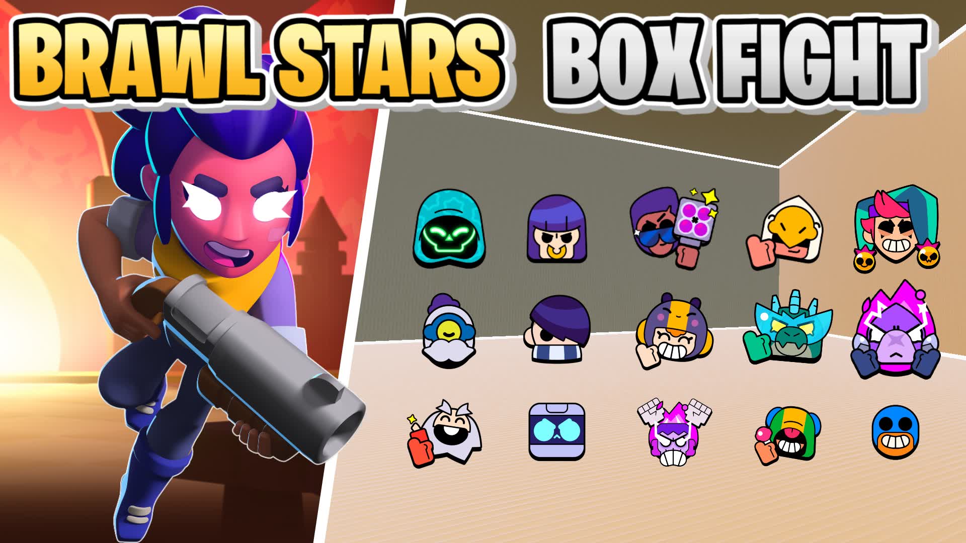 BRAWL STARS BOXFIGHTS 📦 - FREE FOR ALL