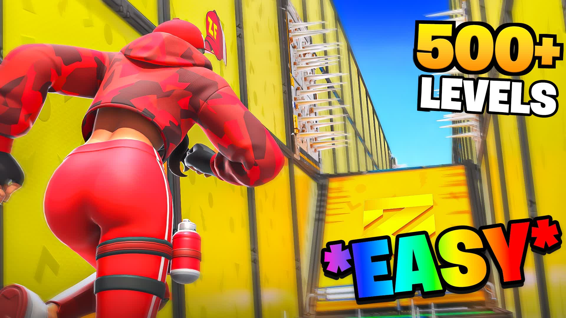 🏃 MEGA PARKOUR 500+ [EASY]