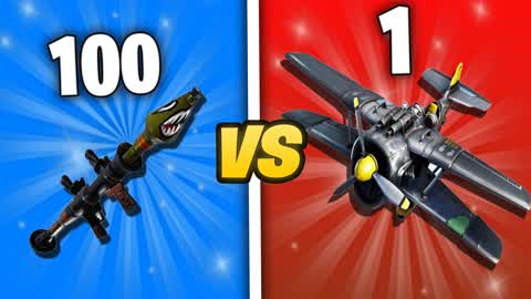 ​🚀​ 100 ROCKETS VS 1 PLANE ✈️​