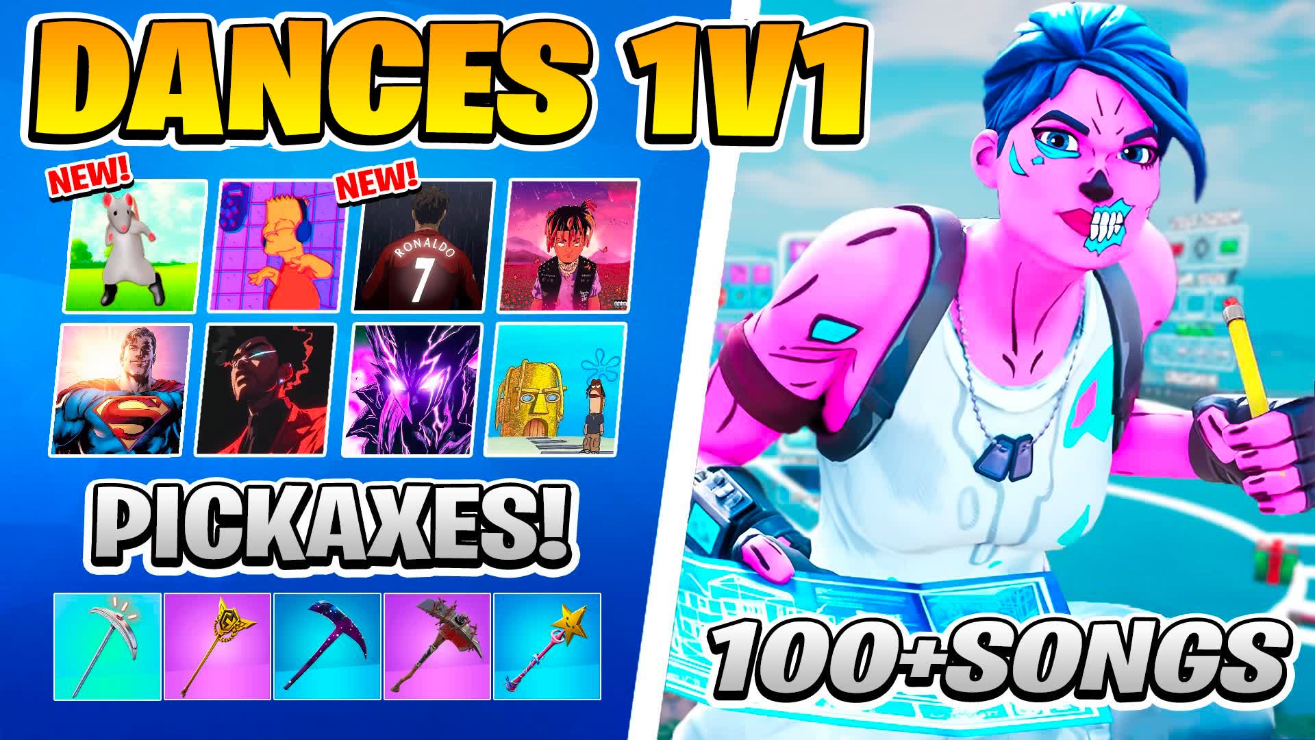 🎵 Dances 1V1 [100+ SONGS]