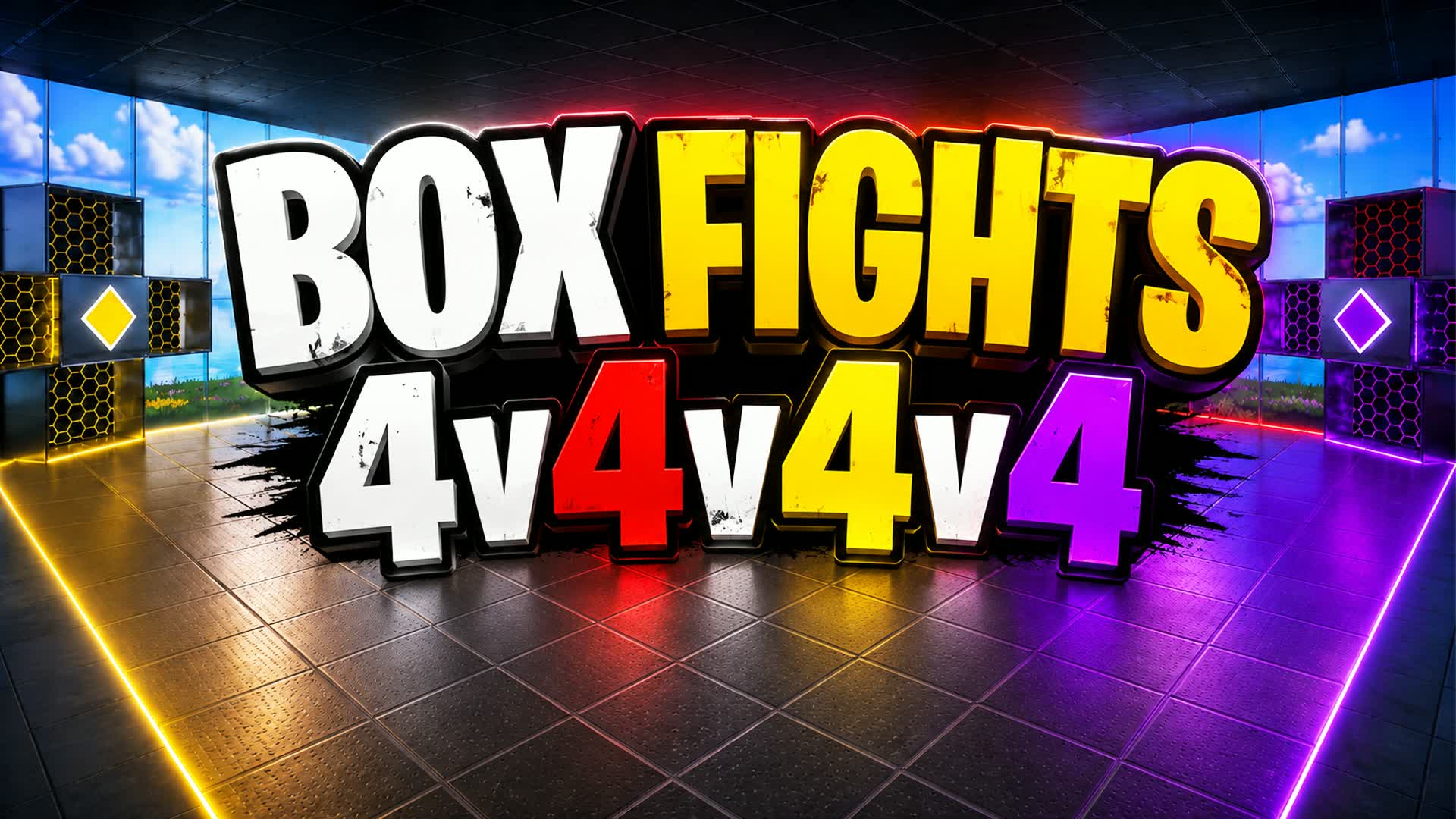Box Fights 4v4v4v4
