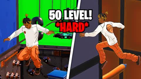 50 LEVEL *HARD* DeathRun + ONLY UP!
