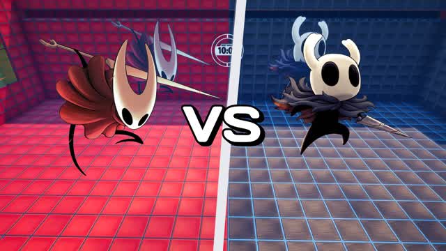 Hollow knight Vs silksong RED VSBLUE🔴🔵