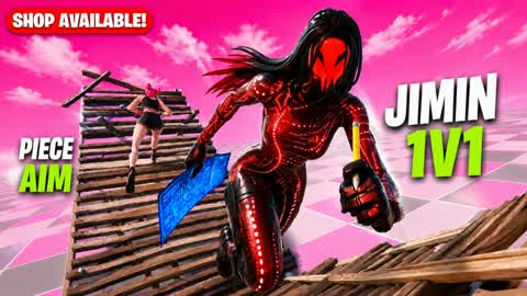 JIMIN 1V1 BUILD FIGHTS [PIECE & AIM]