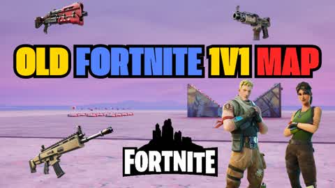 OLD FORTNITE 1V1 MAP