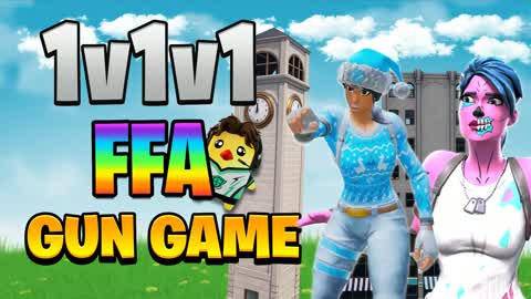 1v1v1 FFA GUN GAME
