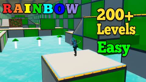 🌈RAINBOW PARKOUR 200+🌈