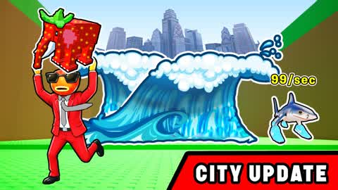 TSUNAMI IN GRAND CITY BRAINROTS