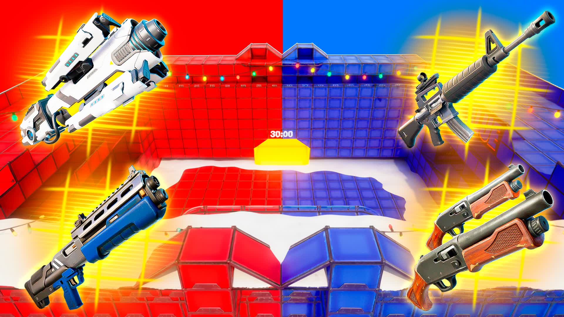 クリスマスRED VS BLUE 🔴🔵