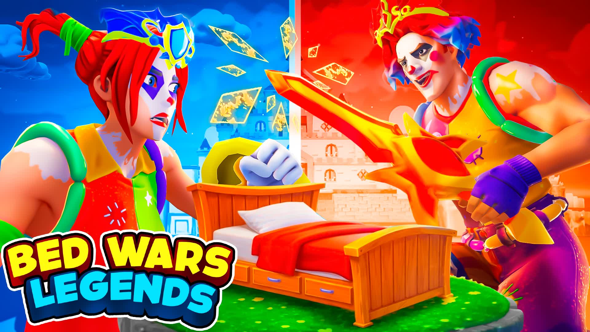Bed Wars Legends 【おれんじ君ベッドウォーズ】