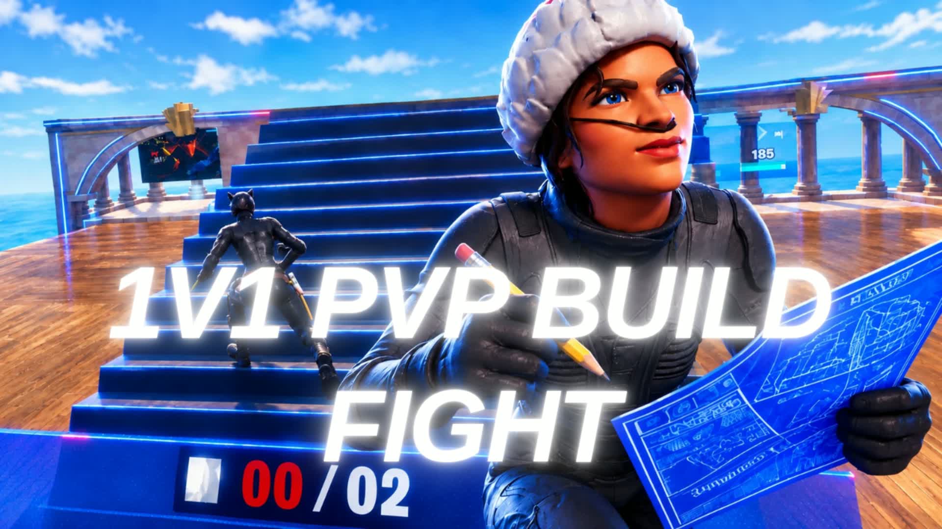 👑 1V1 FIGHT BUILD 🎯