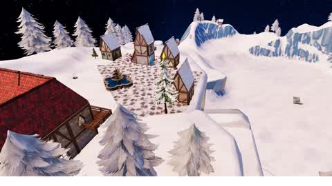 Winter 1V1 Map