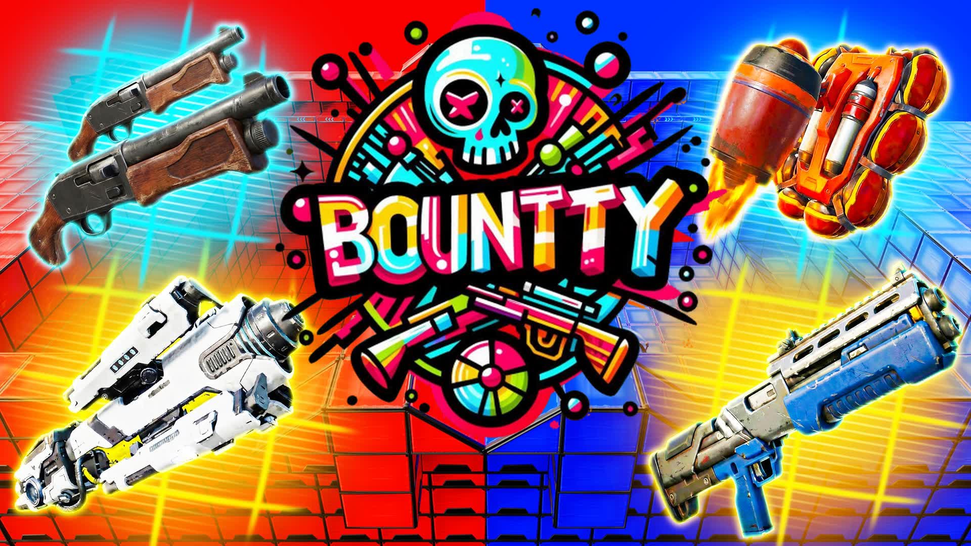 BOUNTY RED VS BLUE 🔴🔵