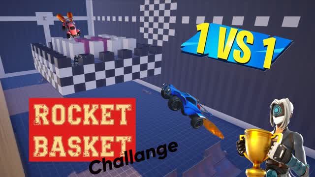 1 VS 1 🚀Rocket Basket🏀