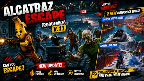 Alcatraz Escape (Roguelike)