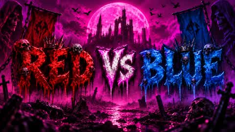 RED VS BLUE 🔴🔵EASY|HARD 🔴