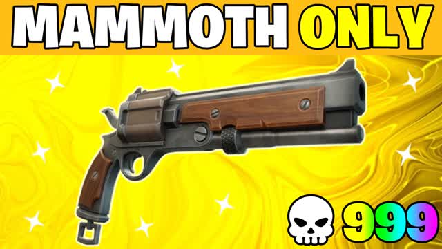 🎯MAMMOTH ONE SHOT🔫TILTED TOWERS