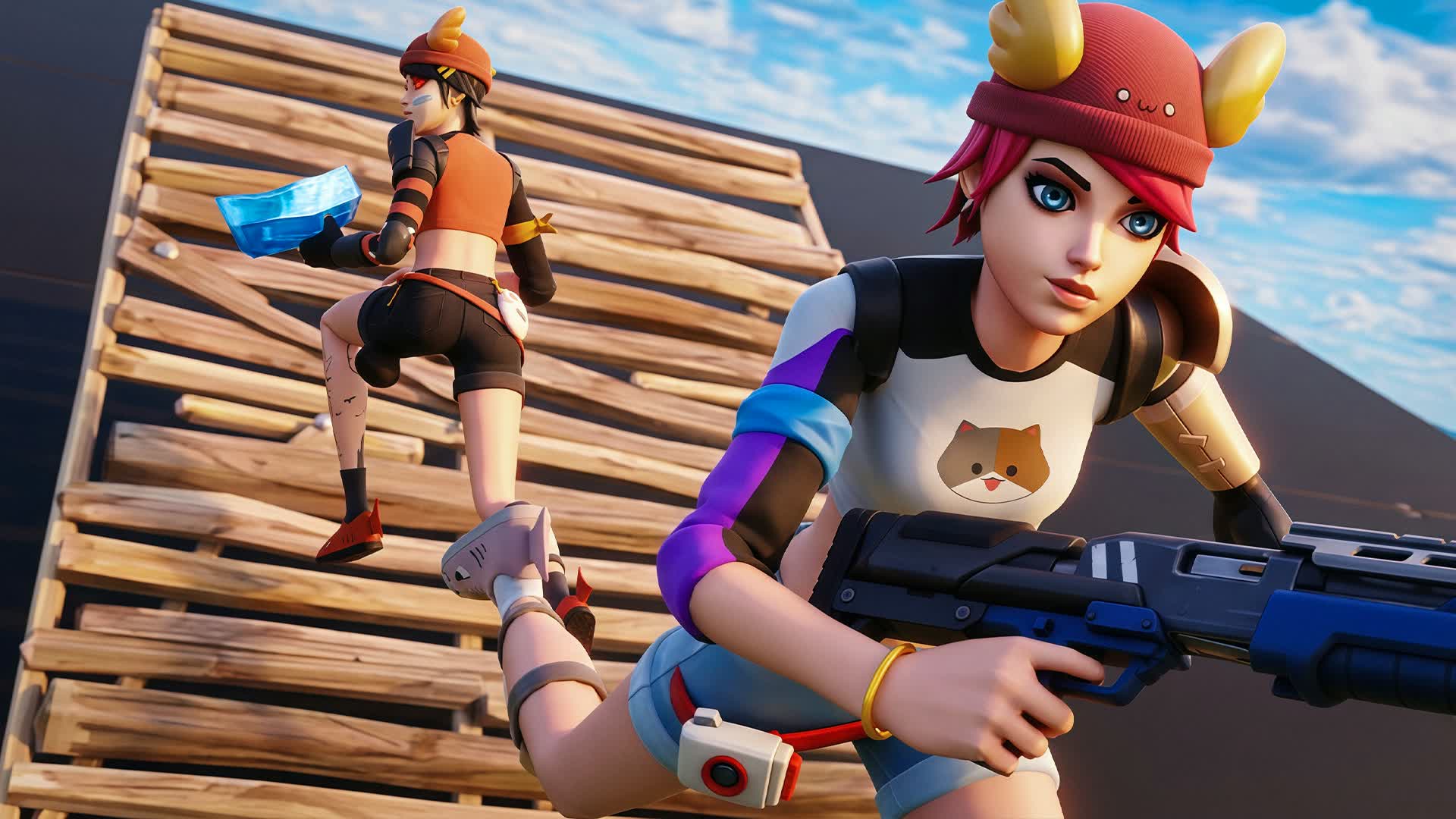 1v1 Build Fight [Aqudos x LosVa1n]